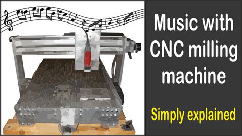 cnc machine plays music|How you can create music with CNC milling machines or 3D printers.